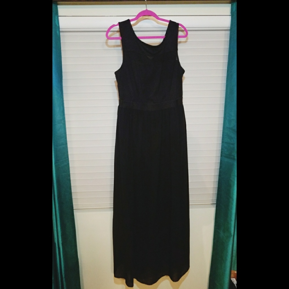 2/$20 Semi Sheer Maxi Dress